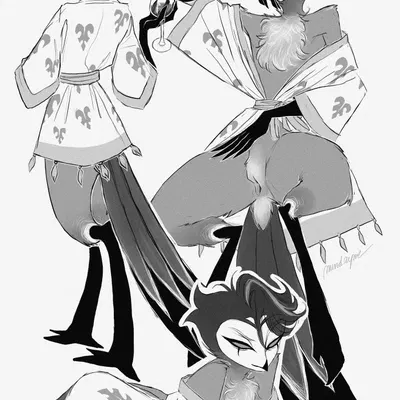 stolas (helluva boss) (hellaverse, helluva boss) created by mundayme