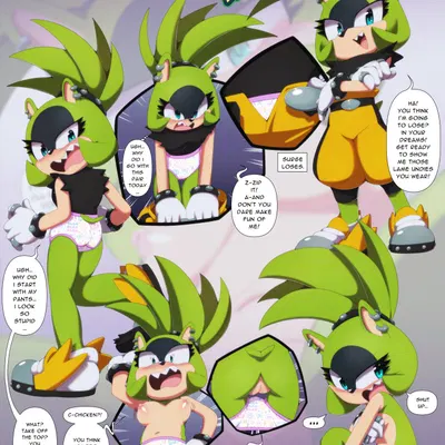 surge the tenrec (idw publishing, sega) created by euf-dreamer