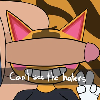 tabby (animal crossing) (animal crossing, can't see the haters) created by klutzatdusk