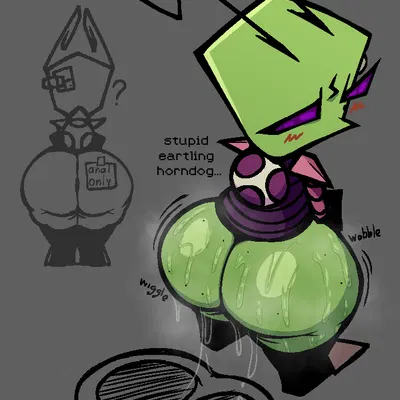 tak (invader zim) (invader zim, nickelodeon) created by nanodude78