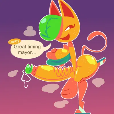 tangy (animal crossing) (animal crossing, nintendo) created by lottieplus