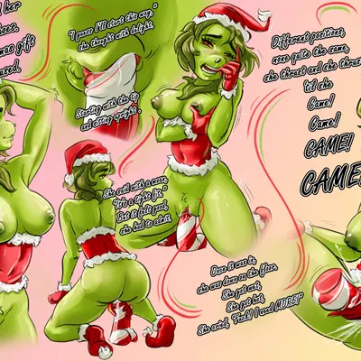the grinch (christmas, dr. seuss) created by lemonbird