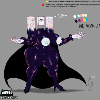 the monolith (ze blackball.d) created by ze blackball.d