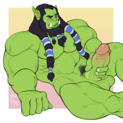 thrall (warcraft) (blizzard entertainment, warcraft) created by leelikessmut