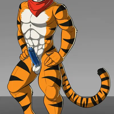 tony the tiger (frosted flakes, kellogg's) created by hufnaar