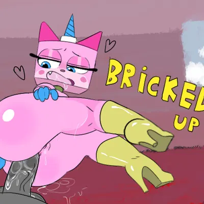 unikitty (cartoon network, lego) created by savagensfw