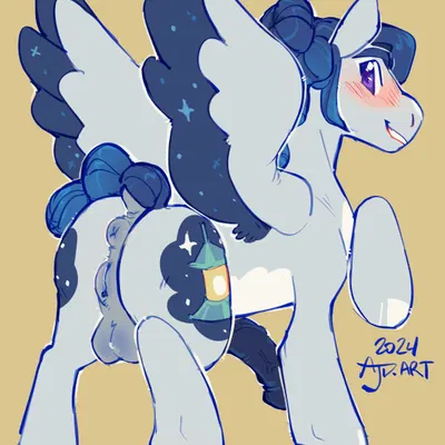 unnamed character (hasbro, my little pony) created by flipside