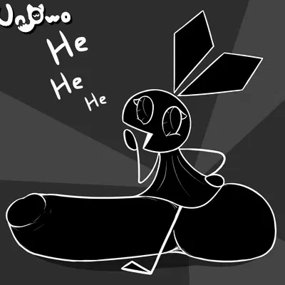 vibri (vib-ribbon) created by unowo