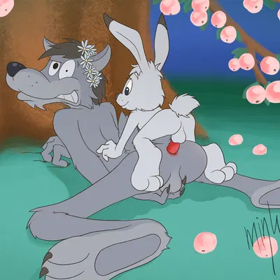 volk, zayats (a bag full of apples, soyuzmultfilm) created by minum