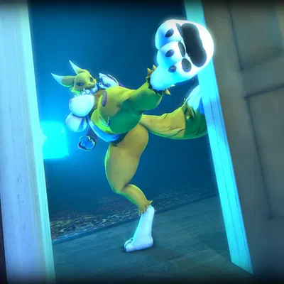 warfare renamon (bandai namco, digimon) created by not person420