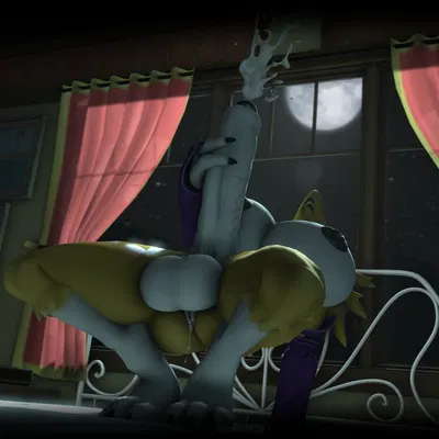 warfare renamon (bandai namco, digimon) created by not person420