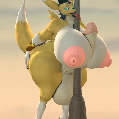 warfare taomon (bandai namco, digimon) created by ok bruh