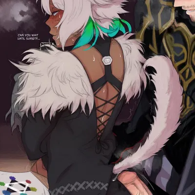 y'shtola rhul (final fantasy, final fantasy xiv) created by tabletorgy