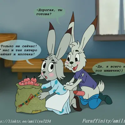 zayats (a bag full of apples, soyuzmultfilm) created by amiliya