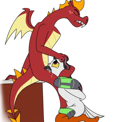 aaron amethyst (character), garble (mlp) (friendship is magic, hasbro) created by aaron amethyst