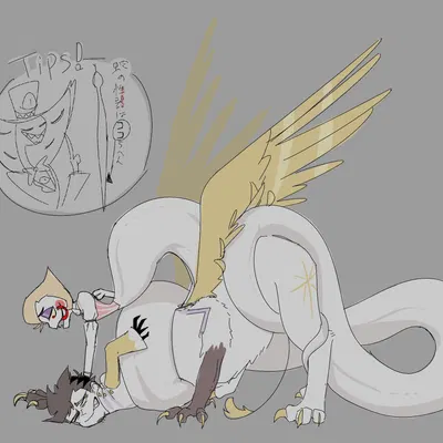 adam (hazbin hotel), lucifer (hazbin hotel), sir pentious' hat (hazbin hotel, hellaverse) created by ginrin goshiki