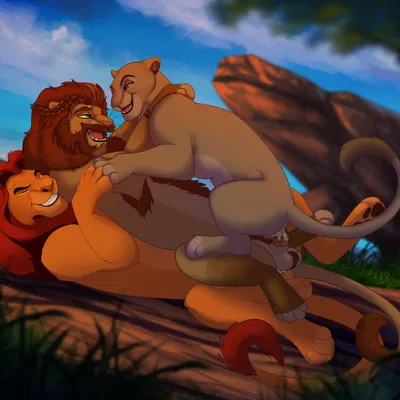 aelius (littlewolf112), mufasa, sarabi (the lion king) (disney, the lion king) created by hailberry, lynxbrush