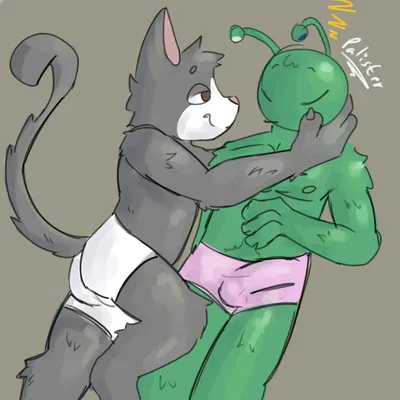 aftonsparv alien, aftonsparv cat (ikea) created by palister35