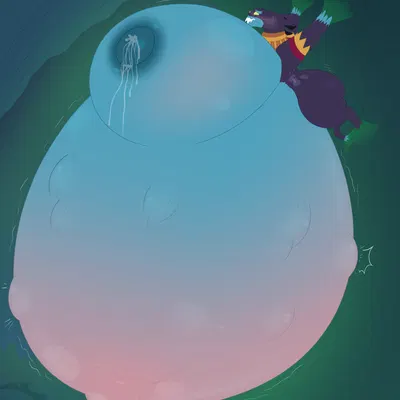 ahuizotl (mlp) (friendship is magic, hasbro) created by necrofeline