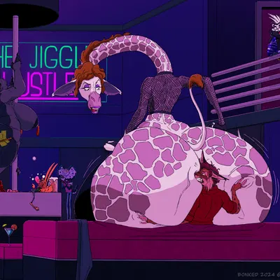 alex (loobka), background character, everett (garsupial) created by bonkedgrumpus