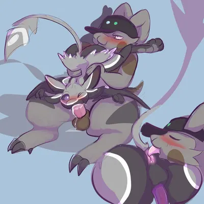 alex (stinkvali), hiroshi (stinkvali) created by squaresville