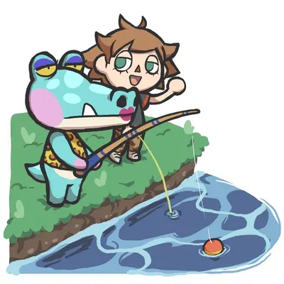 alli (animal crossing), villager (animal crossing) (animal crossing, nintendo) created by gummuru