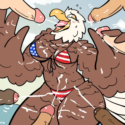 american eagle (4th of july) created by dubindore