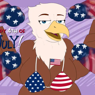 american eagle (4th of july) created by inprogress