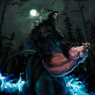 american mythology, indigenous north american mythology created by hierro (artist)