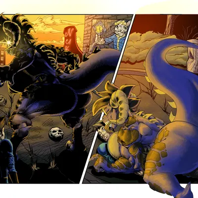 amora (warbeast6969), fan character (fallout, microsoft) created by lugen kobold