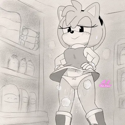amy rose (sega, sonic the hedgehog (series)) created by onechan