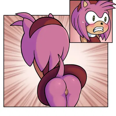 amy rose (sega, sonic the hedgehog (series)) created by skinnbox