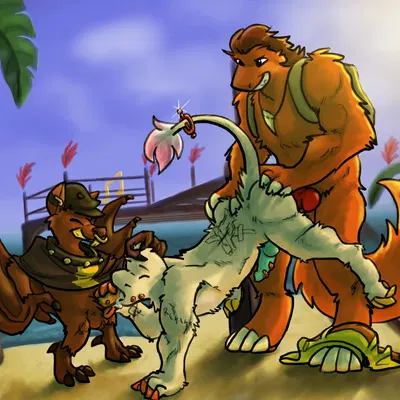 andee (rvb revolution), bard (chupadore), samael wurlitz (banjo-kazooie, rareware) created by crossroadspony, raemyshu