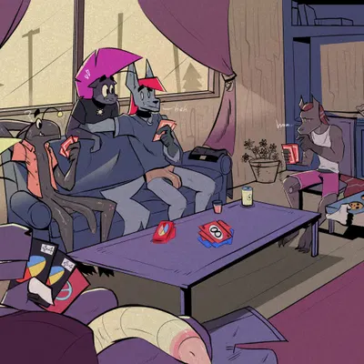 andrew (dracks), dracks (dracks), lexie (dracks) (mythology, uno) created by dracks