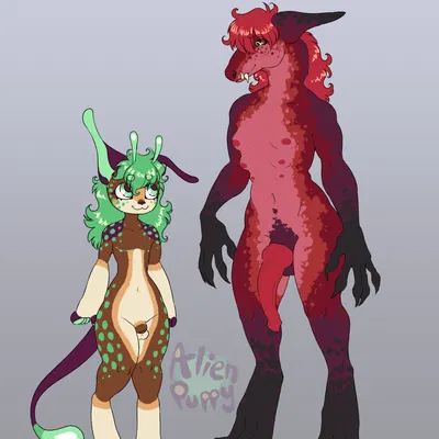 angel (trans squid), lucky (aliendogfreak) created by aliendogfreak