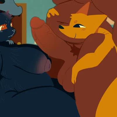 angus delaney, bea santello, gregg lee (night in the woods) created by arcadebunni