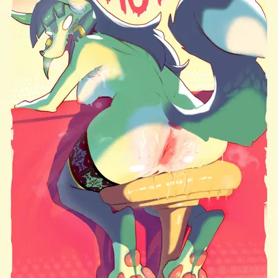 annie hole (annie and the mirror goat) created by catcouch