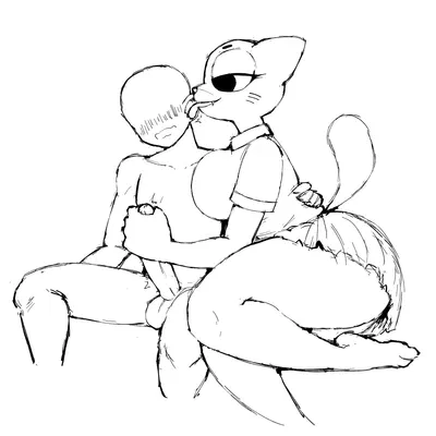 anon, nicole watterson (cartoon network, the amazing world of gumball) created by ferretidk