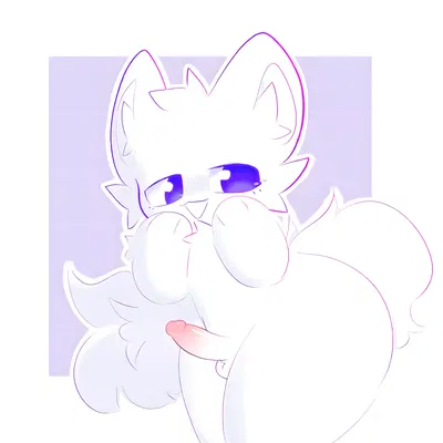 anthro, biped, blue eyes, fluffy