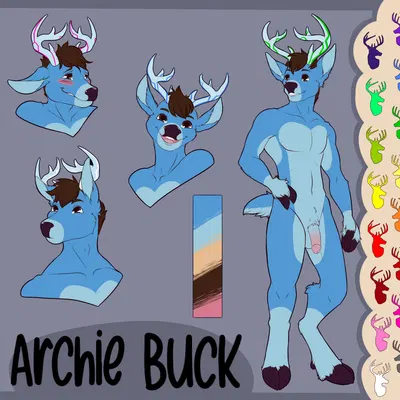archie b antlers (archiehasantlers) created by kikisinkspray