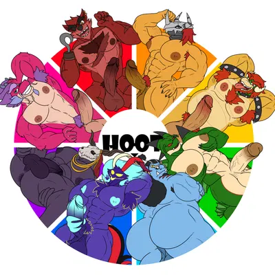 asmodeus (helluva boss), bowser, elias ainsworth (asian mythology, bandai namco) created by dg254