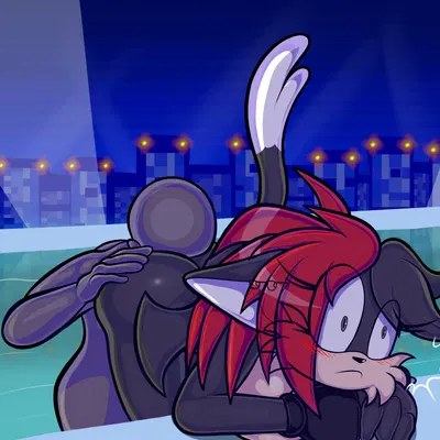 athena the bat-cat (sonic advance 2) created by blackmore