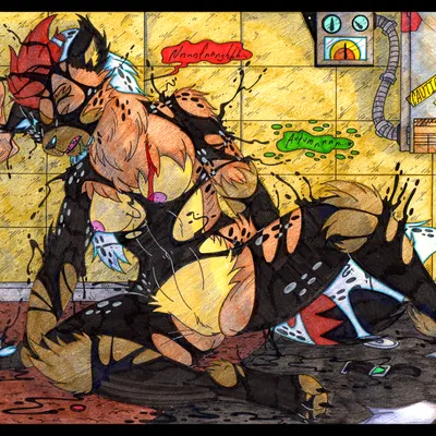 autumn williams, hysteria klyntar created by cougar leon