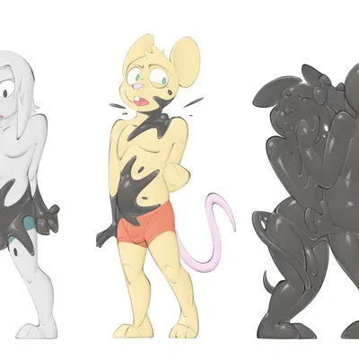 azure (azzybunn), jamie (azzybunn) created by azzybunn