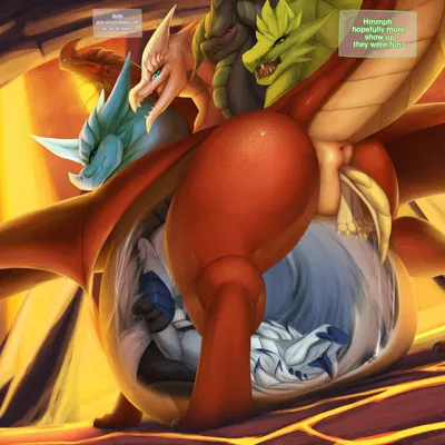 background character, elidae elinoris, tiamat (dnd) (capcom, dungeons and dragons) created by olexafox