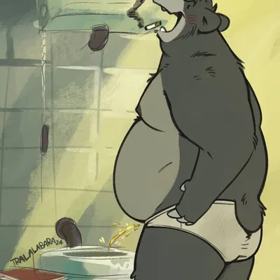baloo (the jungle book) created by haps