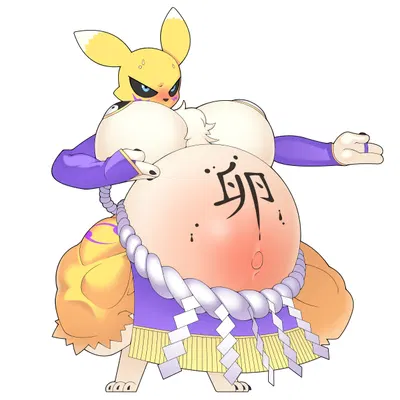 bandai namco, digimon created by gunbangjindog