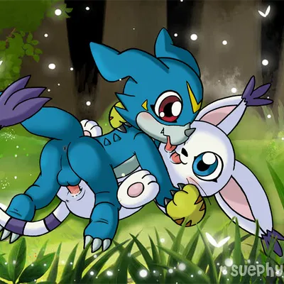 bandai namco, digimon created by suephy