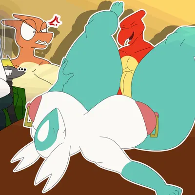 bea (kopy k), berry (bds charmeleon), bety (kopy k) (nintendo, pokemon) created by kopy k