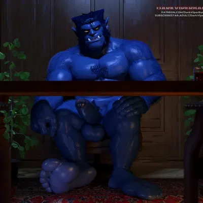 beast (marvel) (marvel, x-men) created by darkviperbara